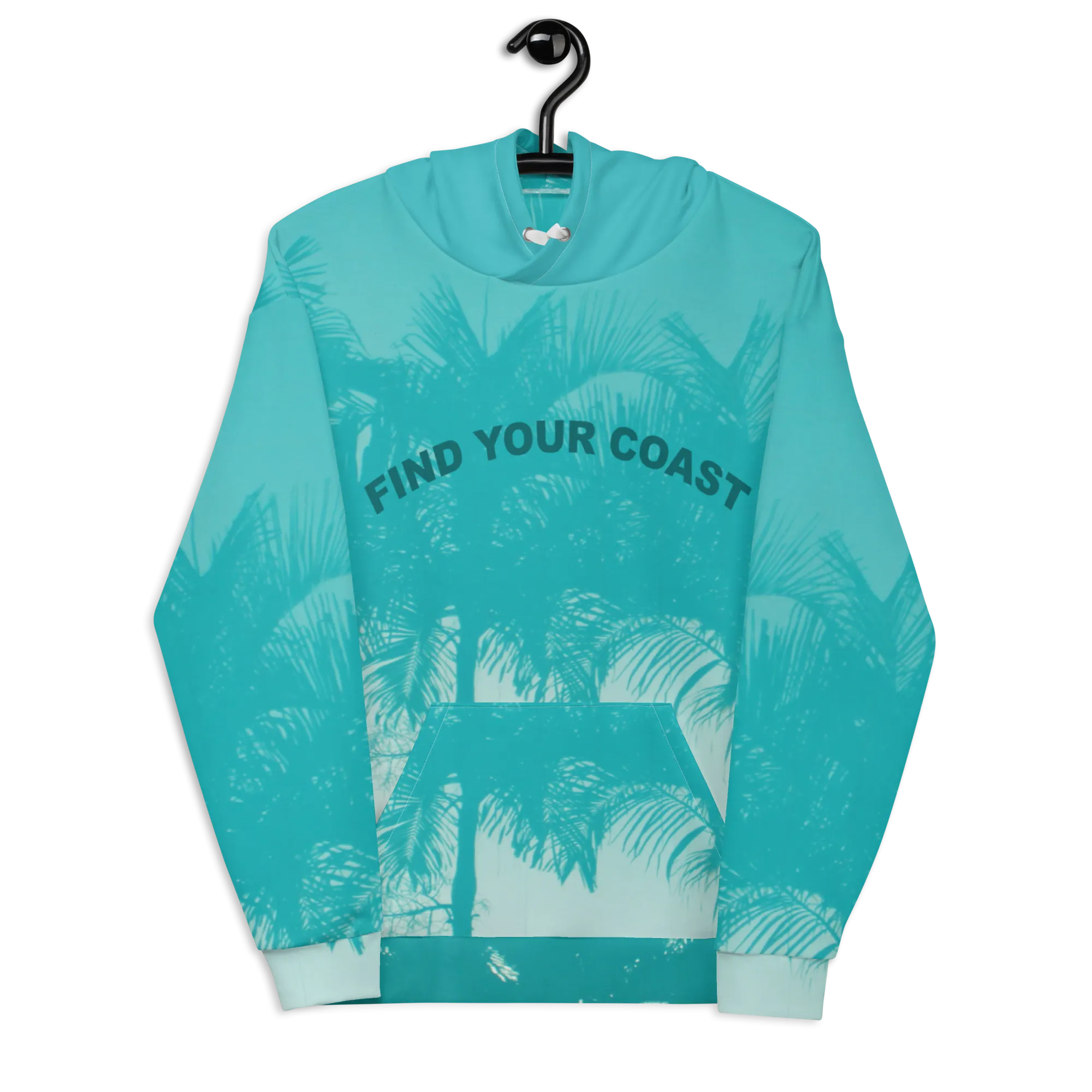 Find Your Coast Tropical Breeze Recycled Hoodie