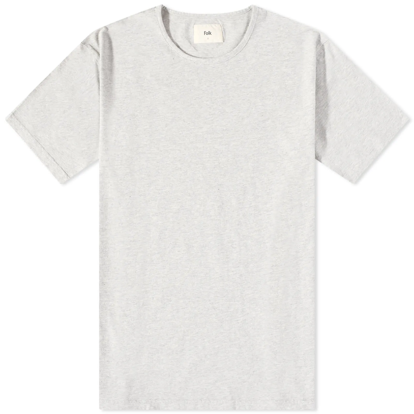 Folk Everyday T-ShirtLight Grey Melange