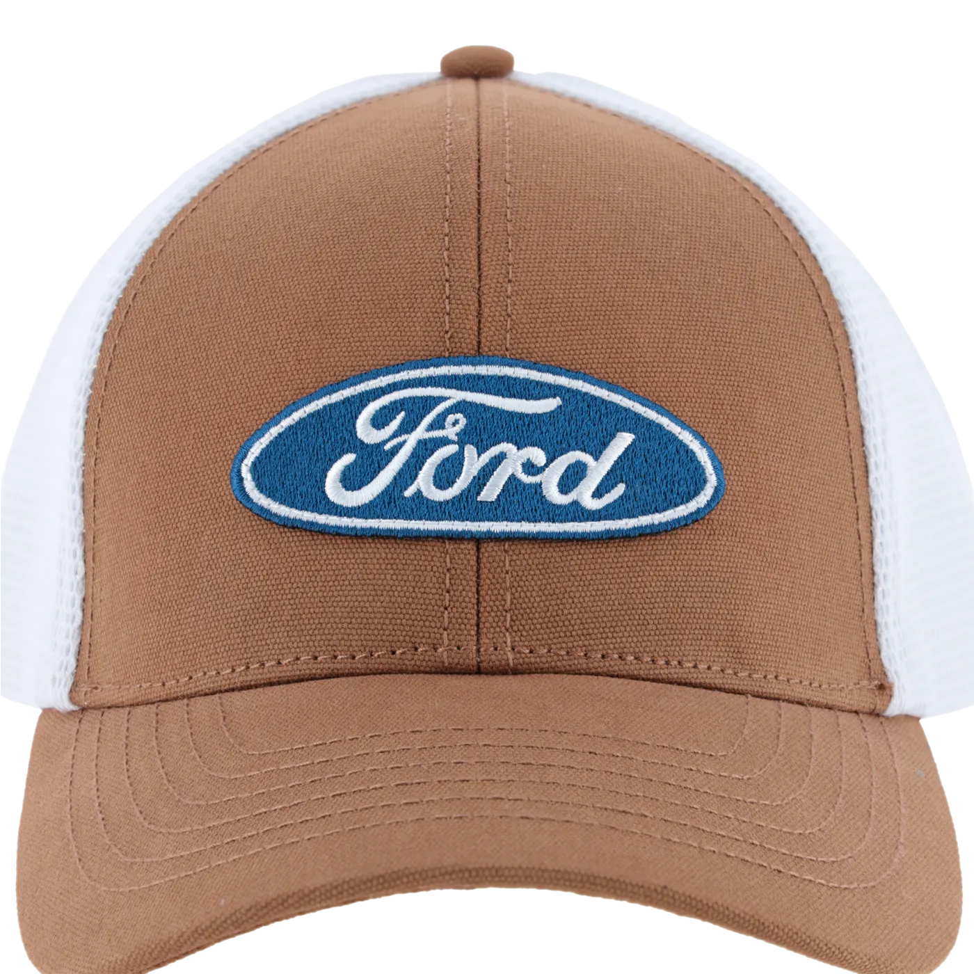 Ford Logo Men's Oval Trucker Snapback Hat