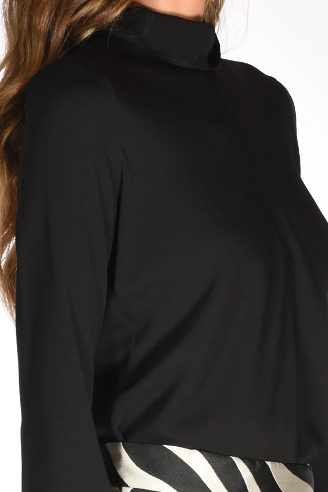 Forte Forte Camicia V Nero Donna