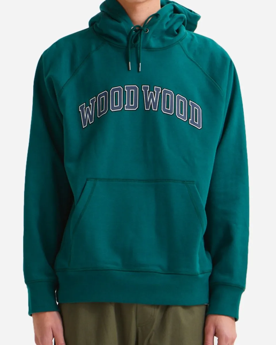 Fred IVY hoodie - Dark Emerald