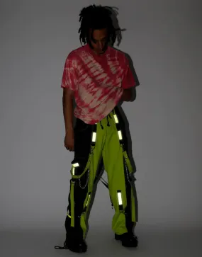 Full On Reflector Pant Blk/Lime