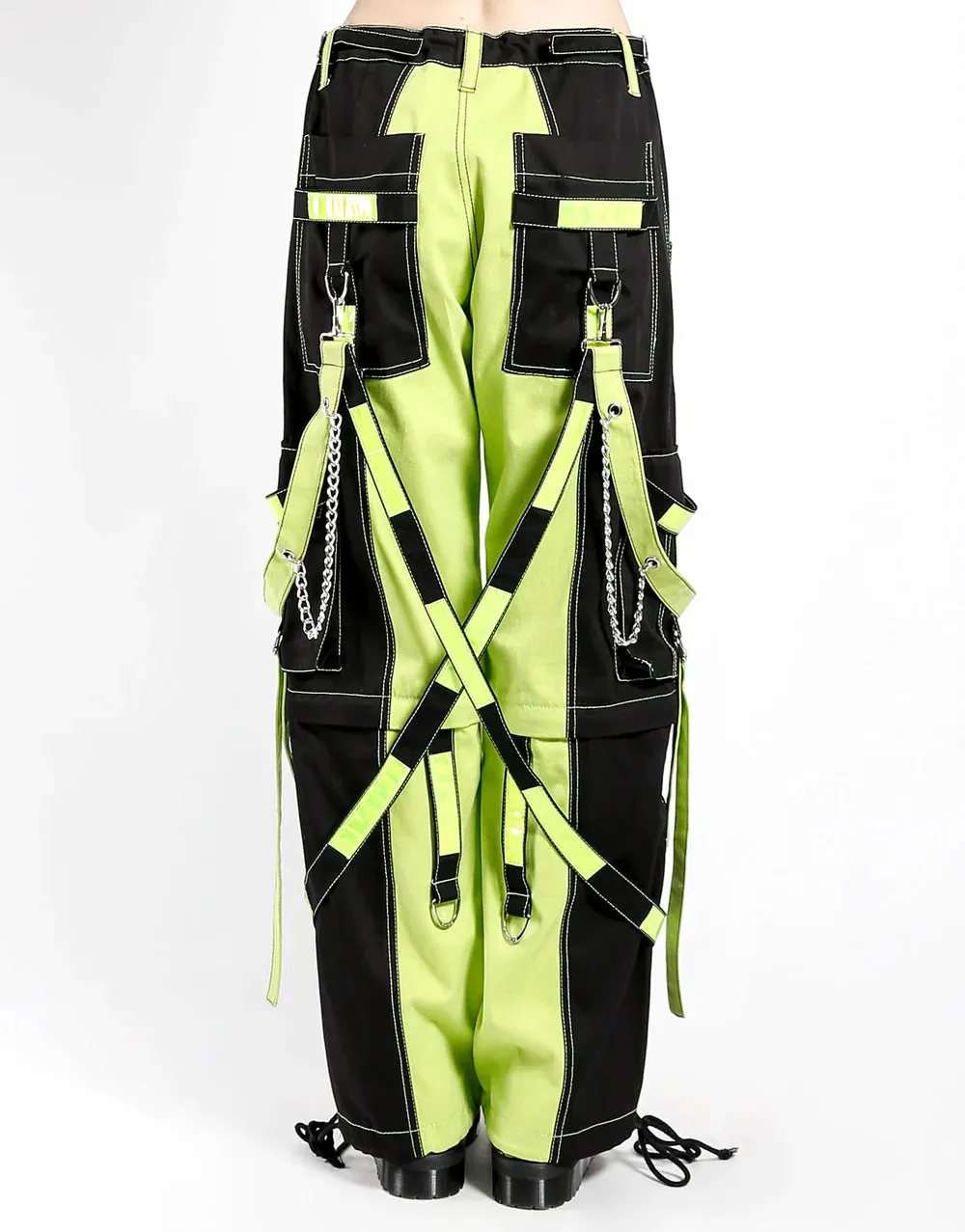 Full On Reflector Pant Blk/Lime