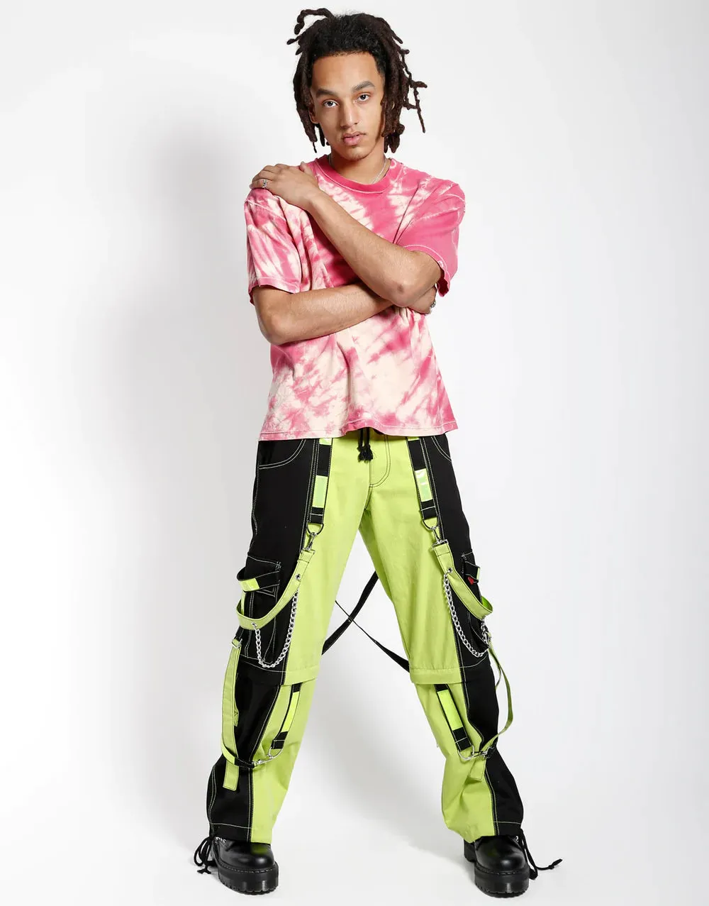 Full On Reflector Pant Blk/Lime