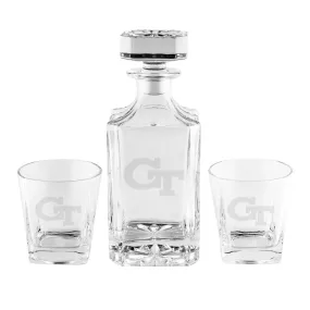 Georgia Tech Yellow Jackets 3-Piece Decanter Set