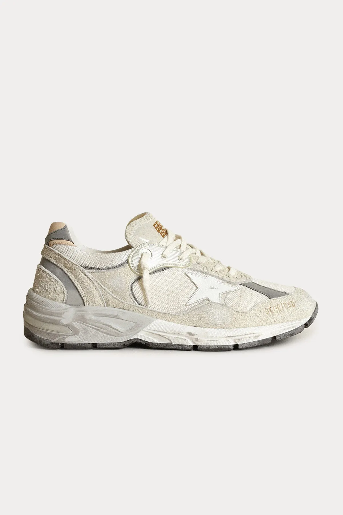 Golden Goose Dad-Star Eskitme Süet Sneaker Ayakkab