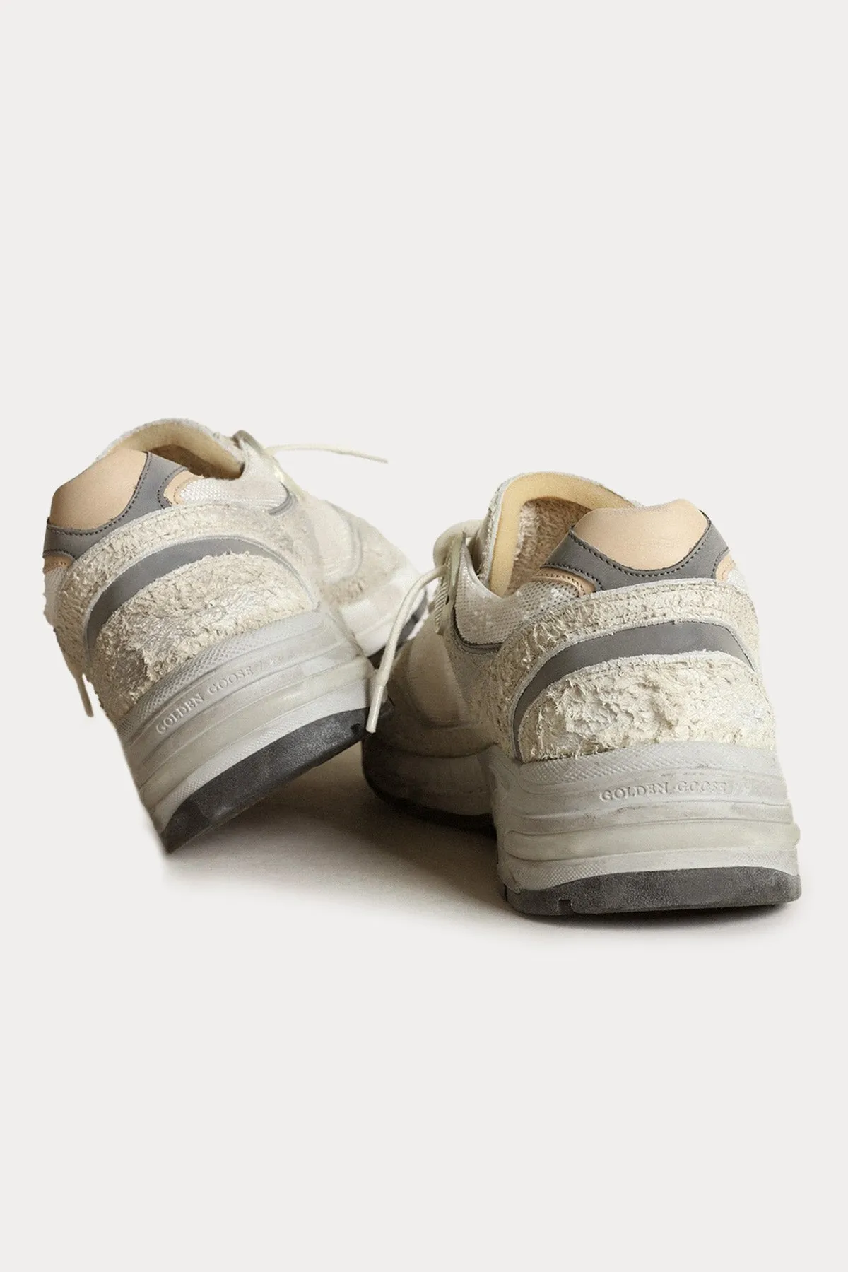 Golden Goose Dad-Star Eskitme Süet Sneaker Ayakkab