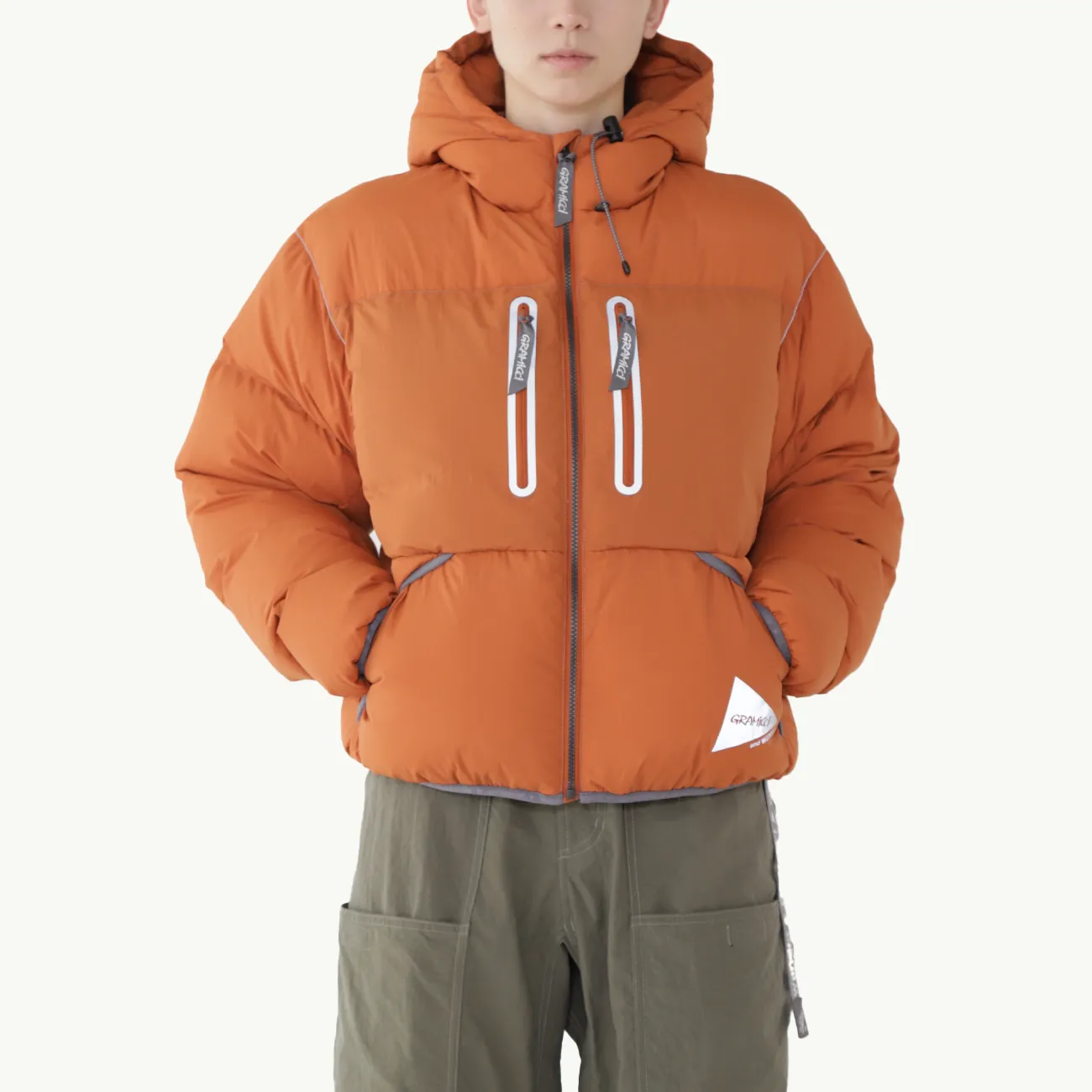 Gramicci x And Wander Down Jacket - Orange