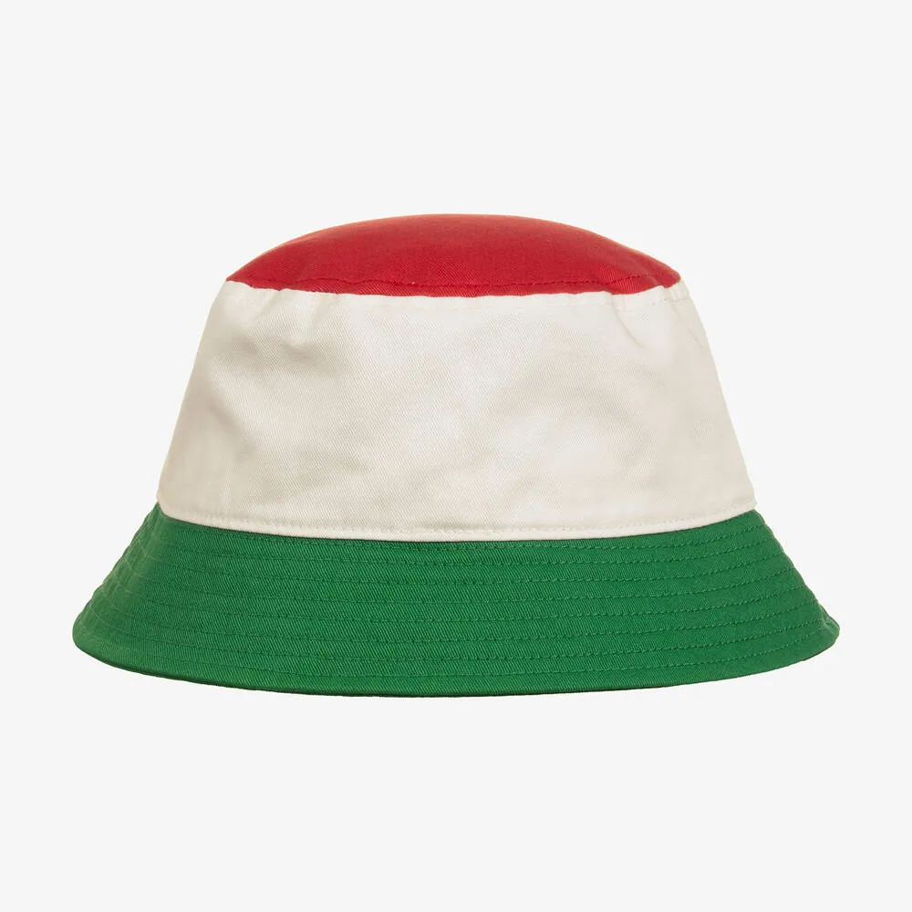 Green Organic Cotton Bucket Hat