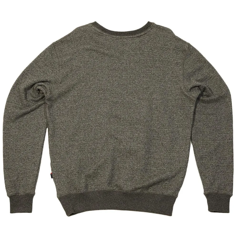 Han Worker Crew NeckDark Grey Melange