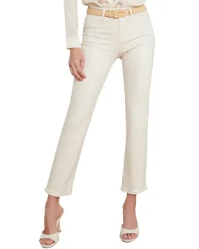 High Rise Ginny Straight Jean in French Vanilla