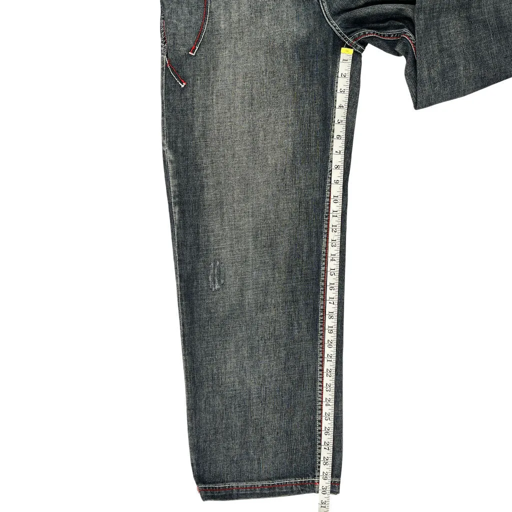 Hip Hop Pepe Jeans Painted Denim Jeans - 32W 30L - Black Cotton