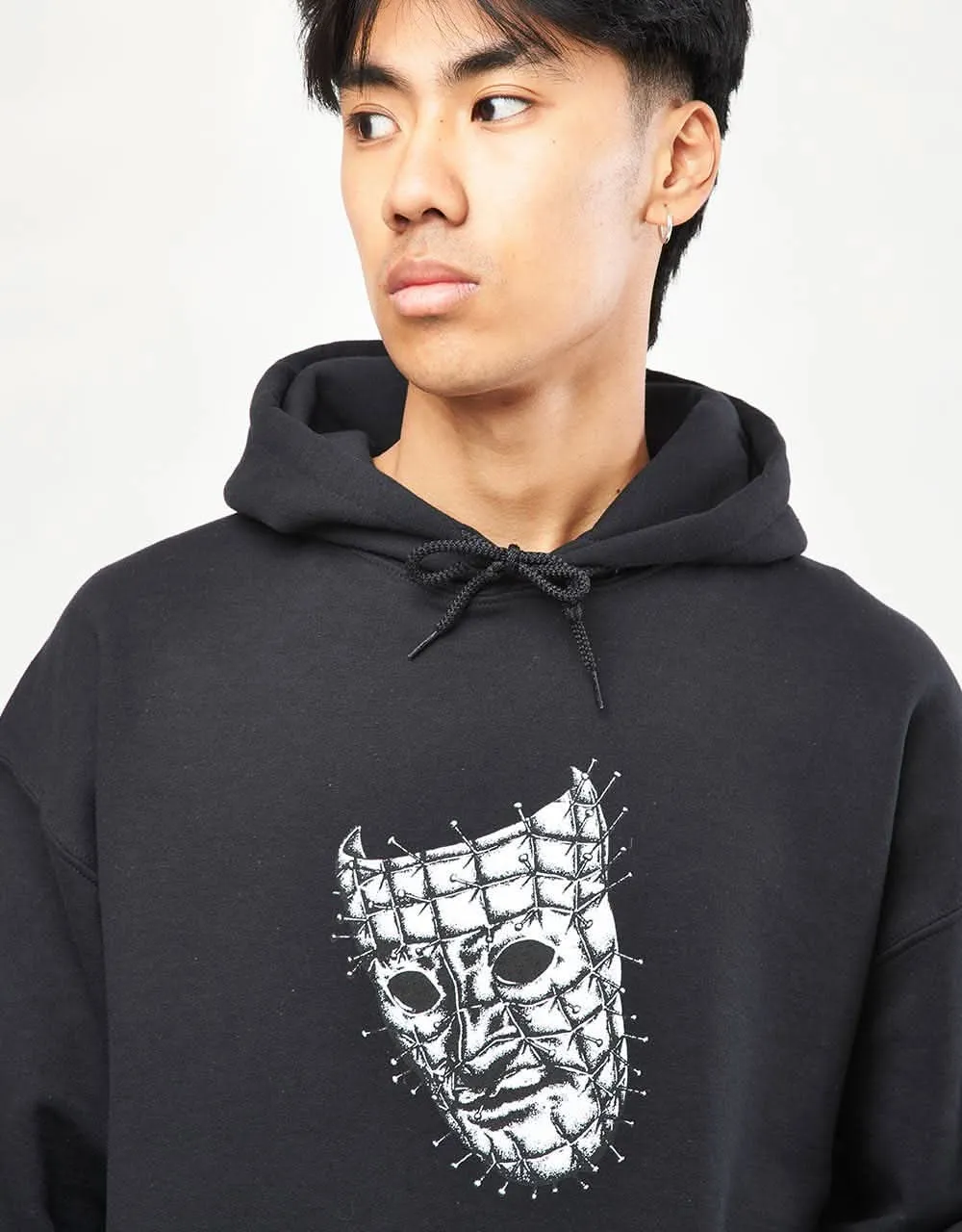 Hockey Pinhead Pullover Hoodie - Black