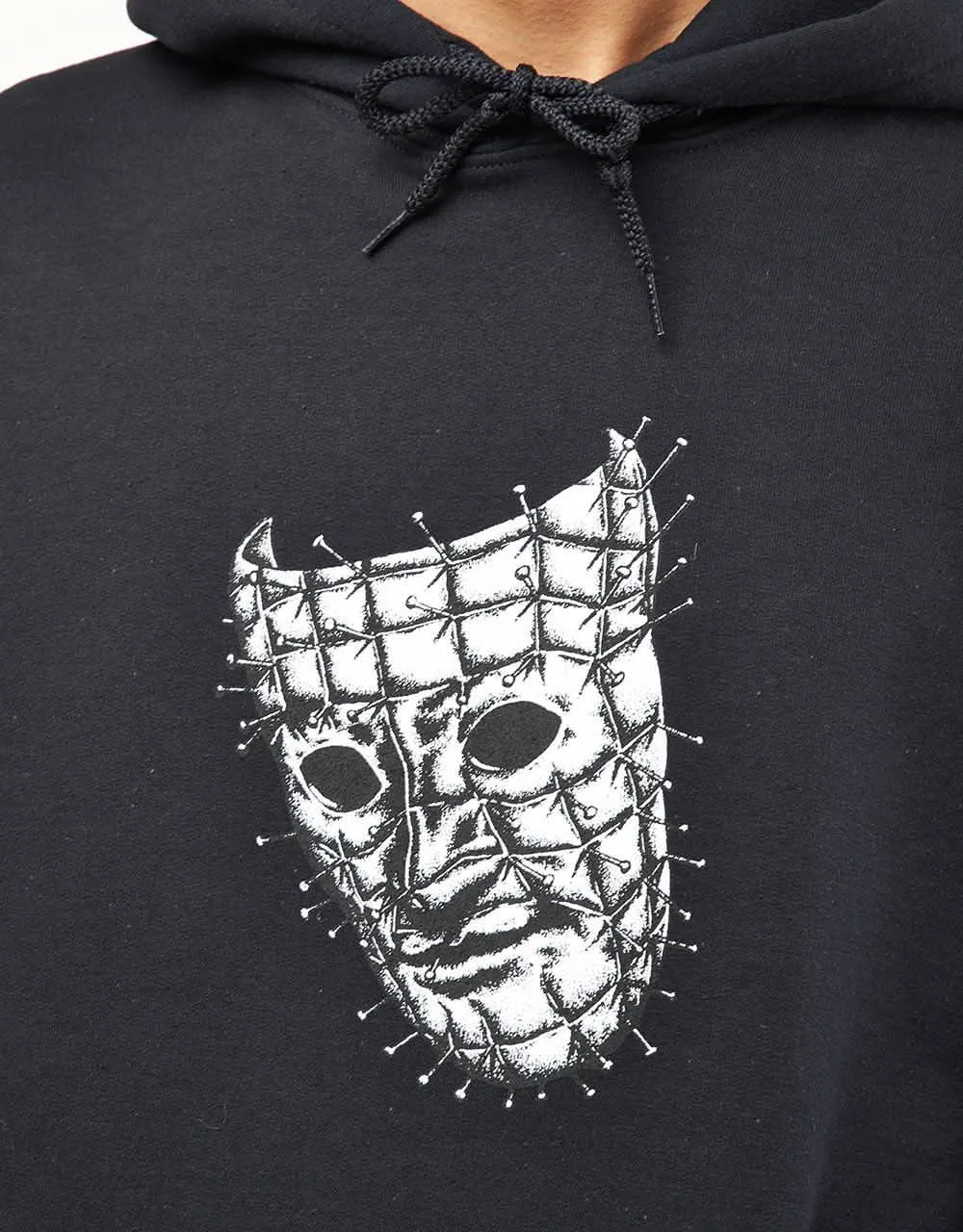 Hockey Pinhead Pullover Hoodie - Black