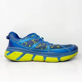 Hoka One One Mens Infinite 1009648 TBAC Blue Running Shoes Sneakers Size 10.5