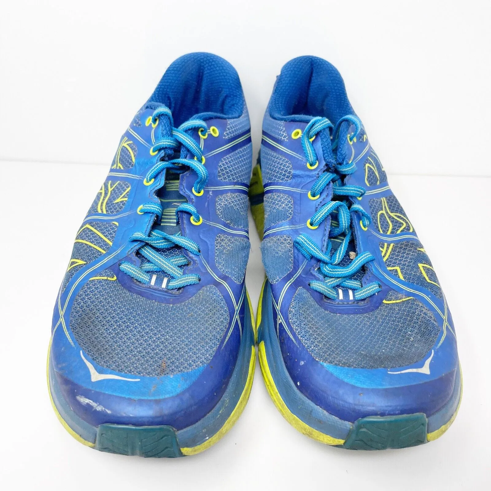 Hoka One One Mens Infinite 1009648 TBAC Blue Running Shoes Sneakers Size 10.5