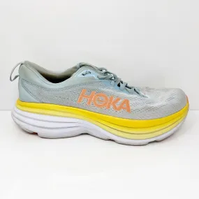 Hoka One One Womens Bondi 8 1127952 SSCA Blue Running Shoes Sneakers Size 11 B