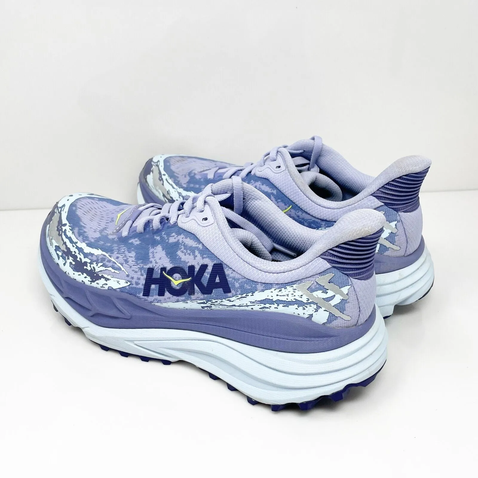 Hoka One One Womens Stinson 7 1141531 CSMR Purple Running Shoes Sneakers Sz 9 B