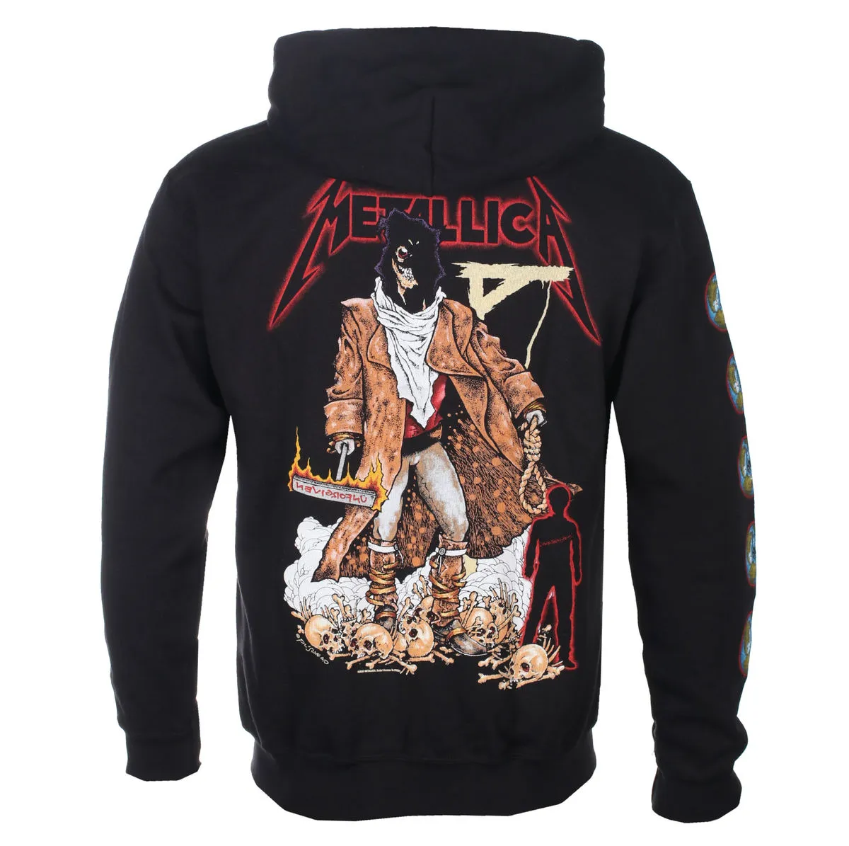 hoodie men Metallica - Executioner - The Unforgiven- Black - RTMTLZHBEXE  -  Metal-shop