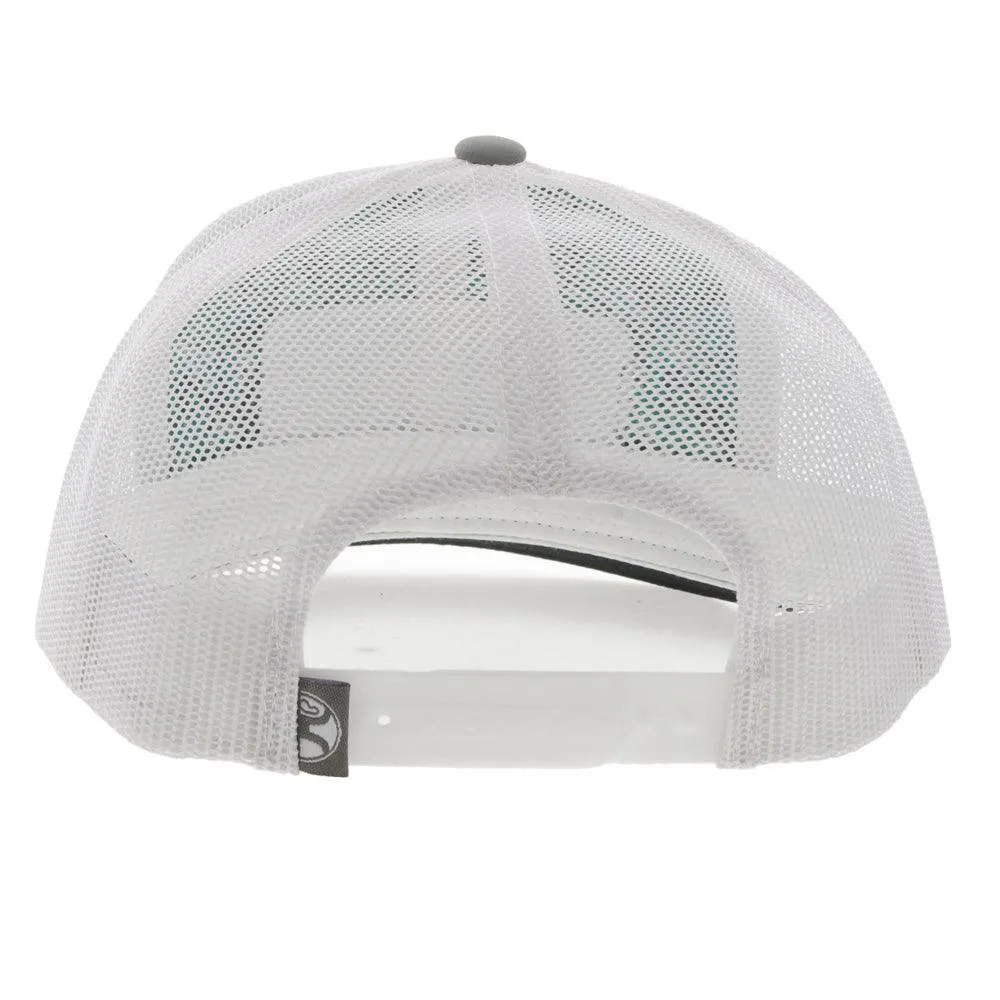 Horizon Hat - Grey/White/Turquoise