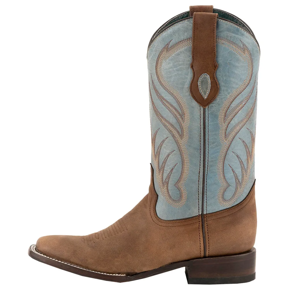 Hunter Square Toe Cowboy Boots