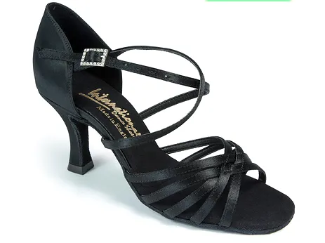 International Dance Shoes Ladies Flavia in Black and Tan