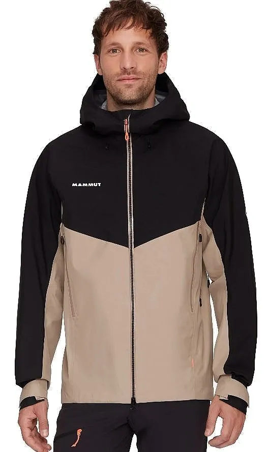 jacket Mammut Crater IV HS Hooded - Savannah/Black - men´s