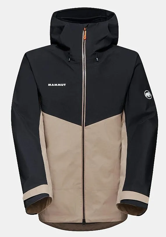 jacket Mammut Crater IV HS Hooded - Savannah/Black - men´s