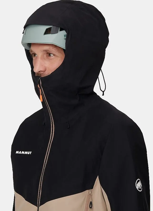 jacket Mammut Crater IV HS Hooded - Savannah/Black - men´s