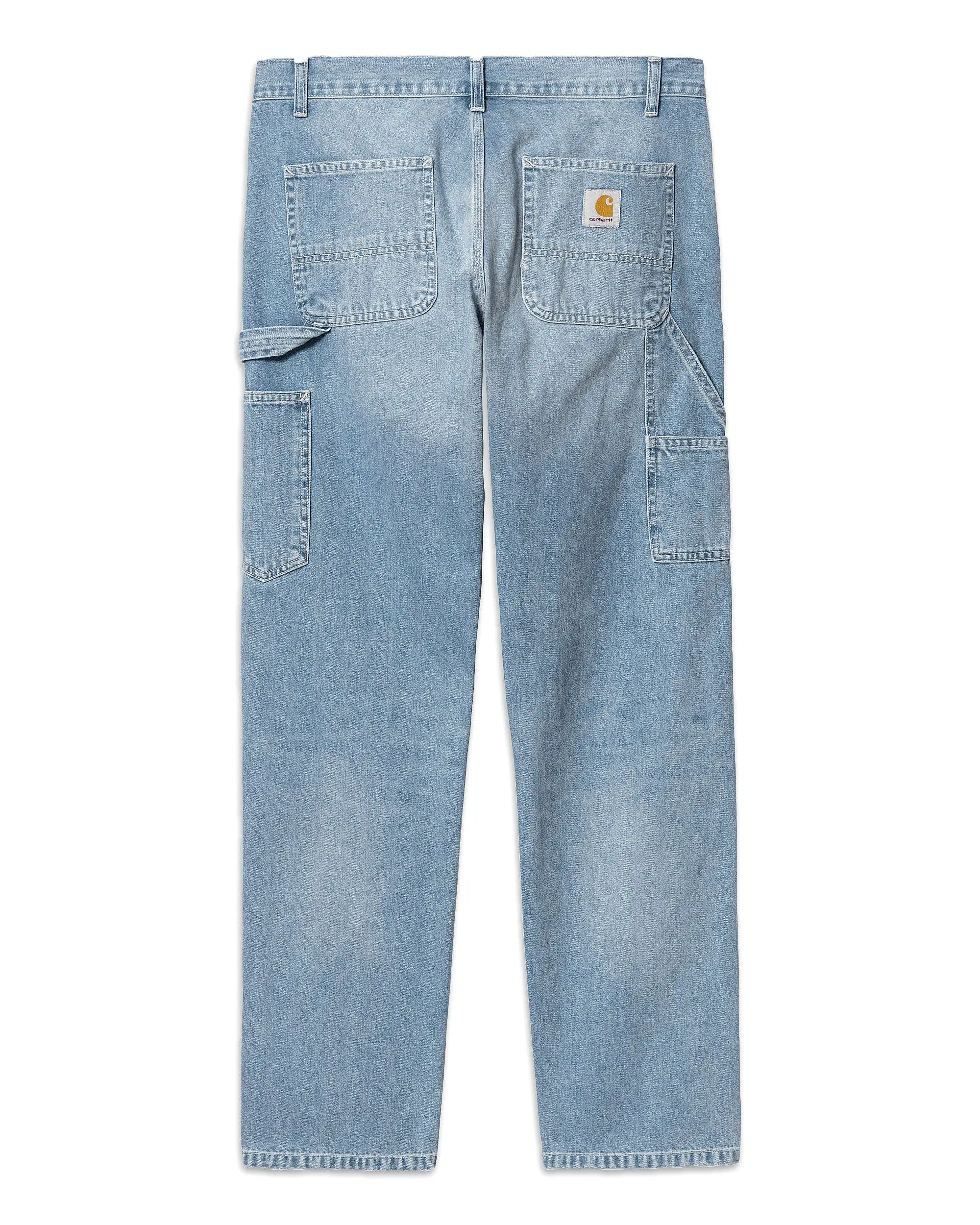 Jeans Carhartt Wip Ruck Single Knee Pant Blue Light True Washed