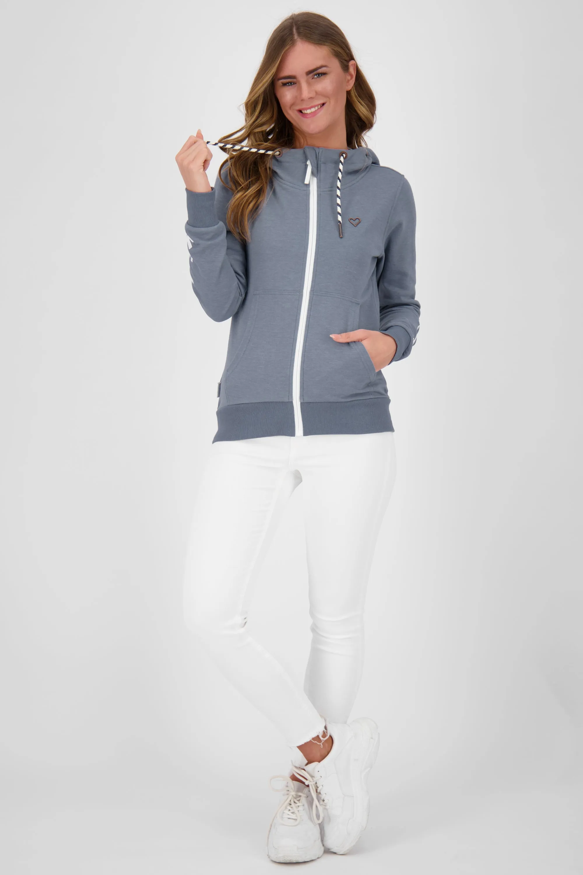 JessyAK Sweat Jacket Blau