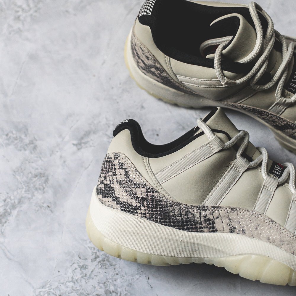 Jordan 11 Retro Low Snake Light Bone