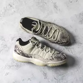 Jordan 11 Retro Low Snake Light Bone