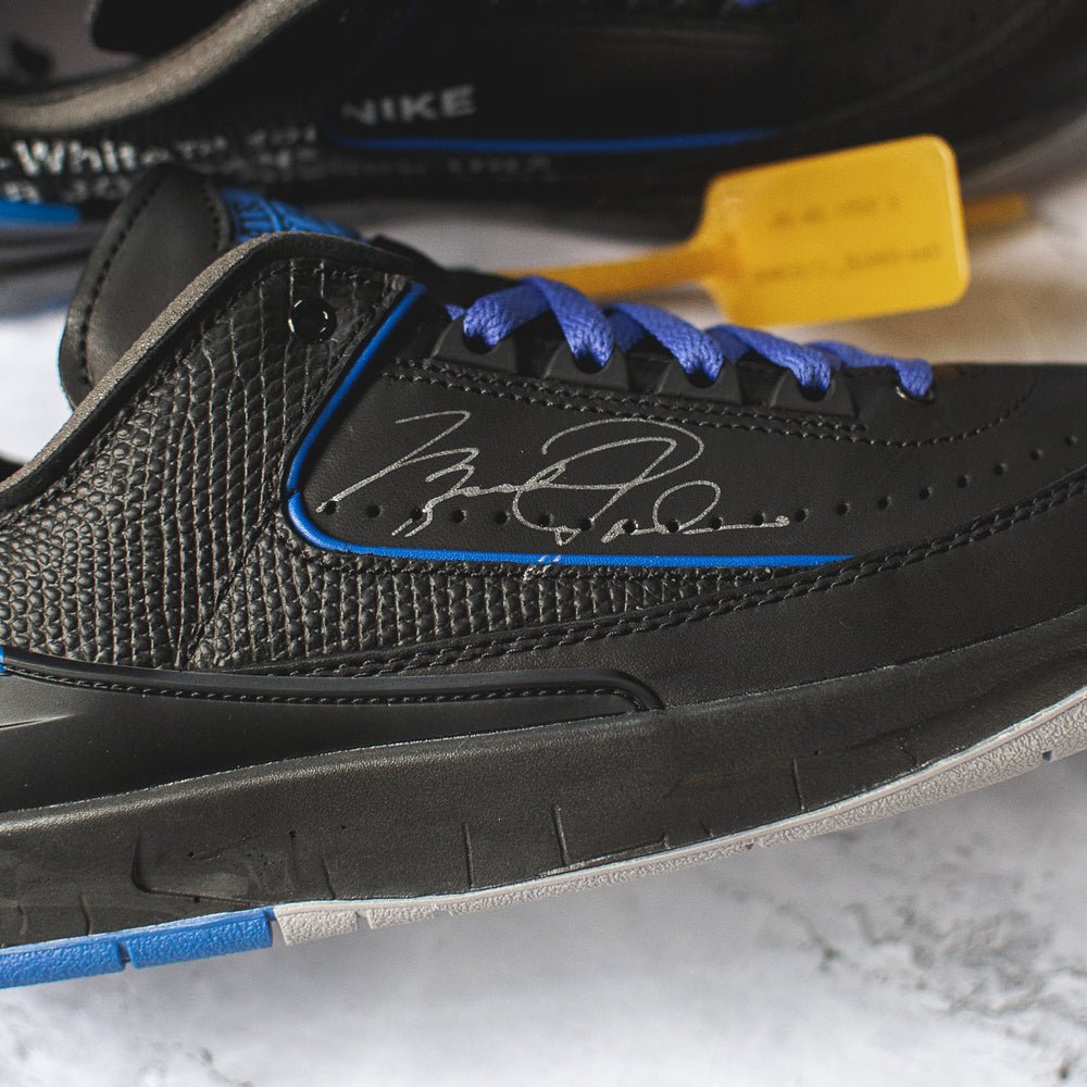 Jordan 2 Retro Low SP Off-White Black Blue