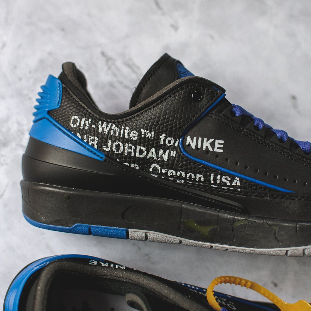 Jordan 2 Retro Low SP Off-White Black Blue