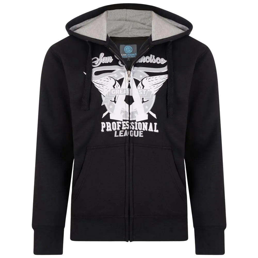 Kam San Francisco League Hoody - Black