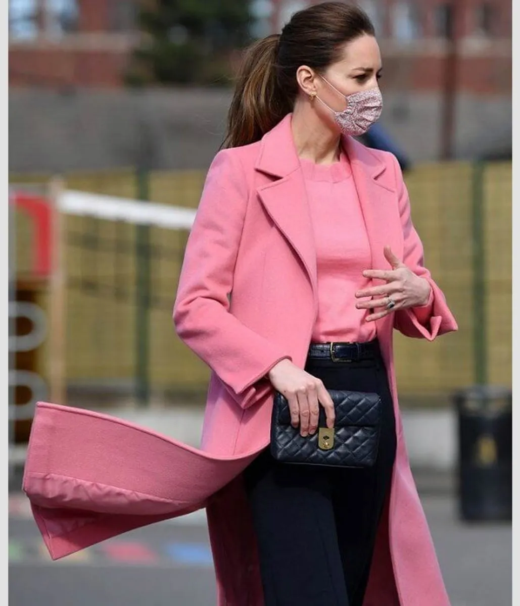 Kate Middleton Duchess of Cambridge Pink Coat