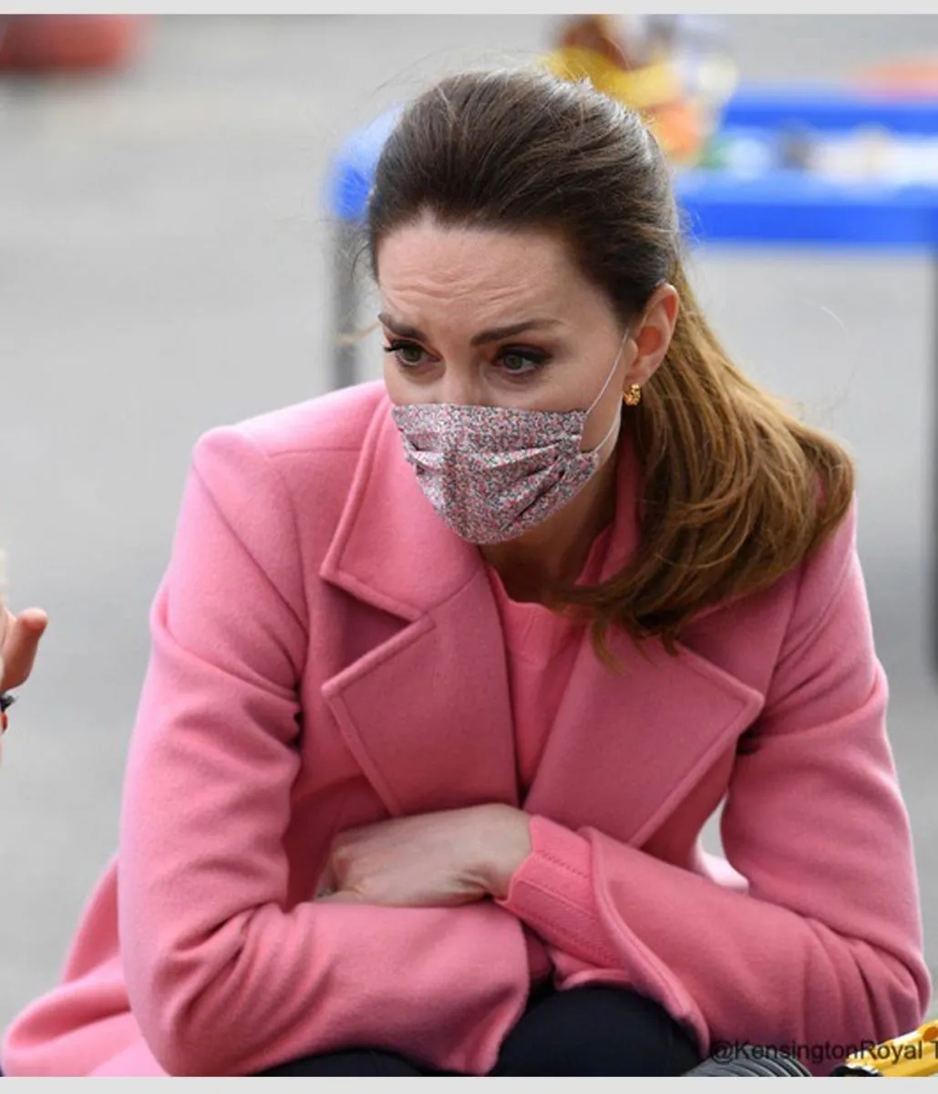 Kate Middleton Duchess of Cambridge Pink Coat