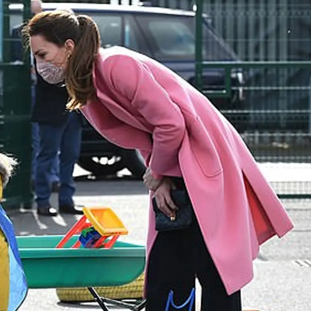 Kate Middleton Duchess of Cambridge Pink Coat