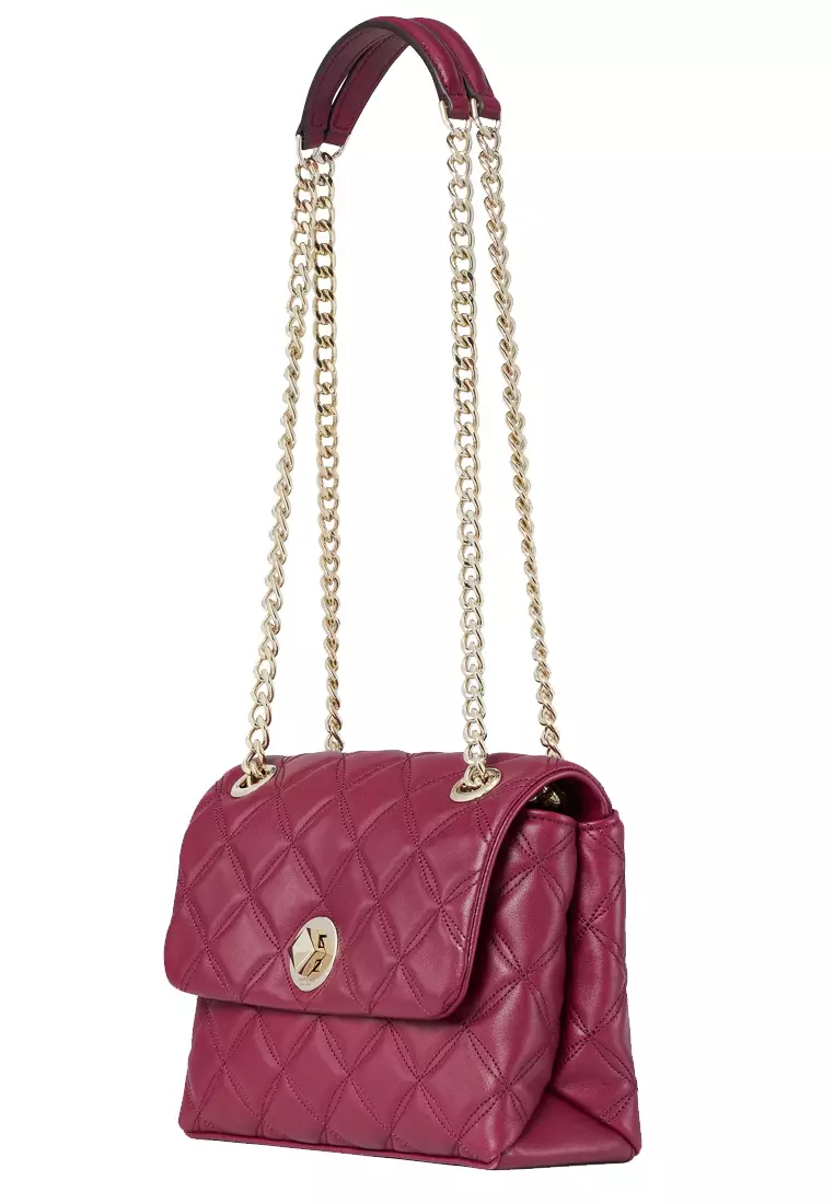 Kate Spade Kate Spade Natalia Small Flap Crossbody Bag in Blackberry Preserve wkru7074