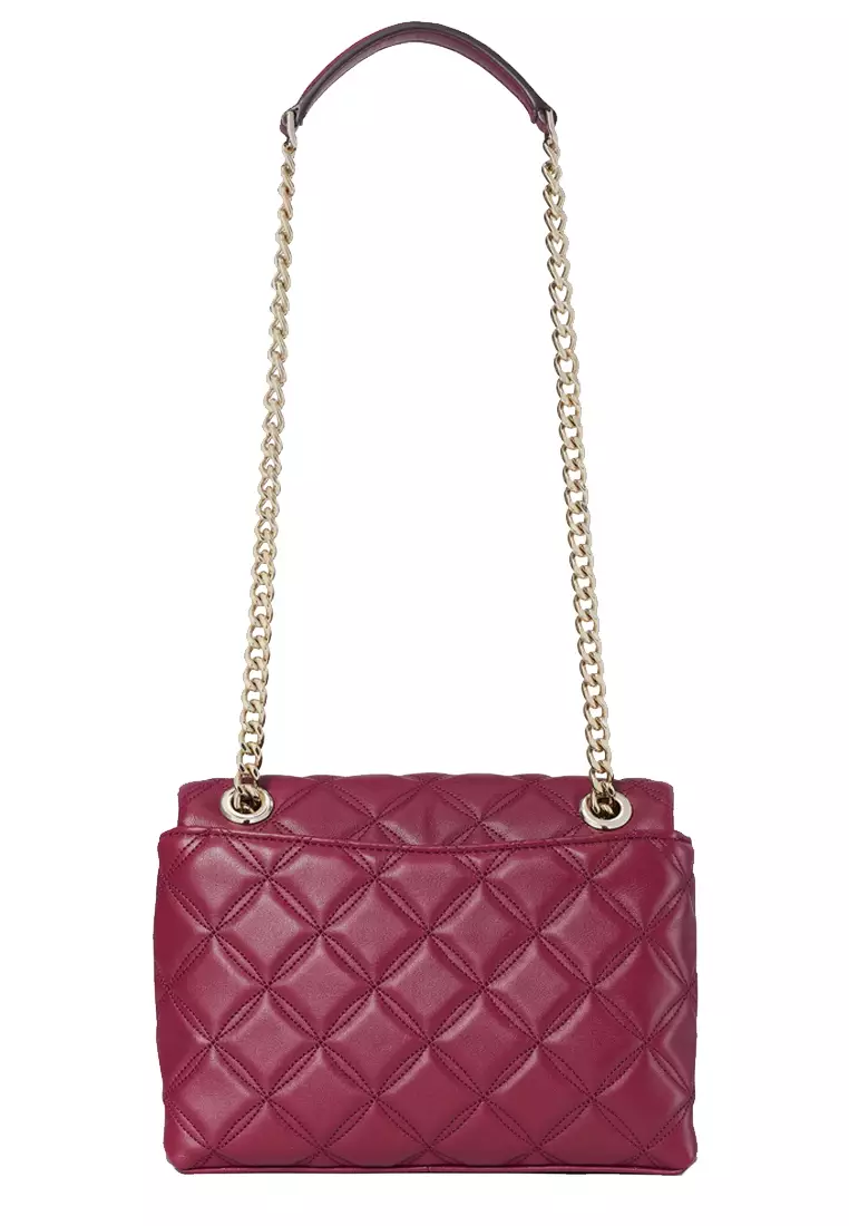 Kate Spade Kate Spade Natalia Small Flap Crossbody Bag in Blackberry Preserve wkru7074