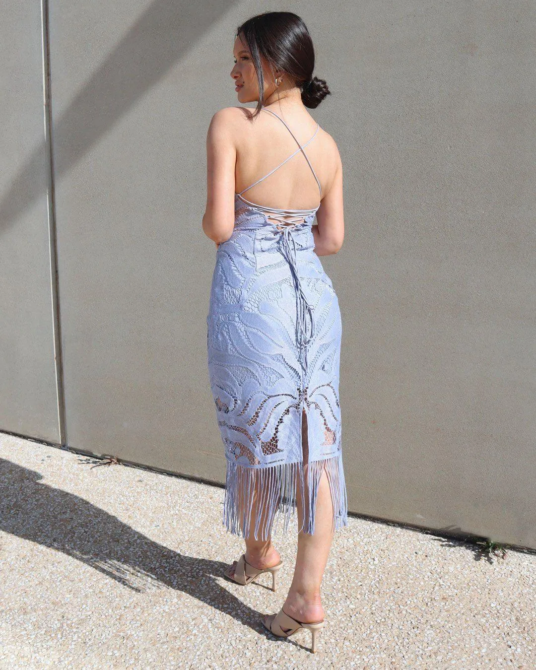 Khaleesi Dress - Periwinkle