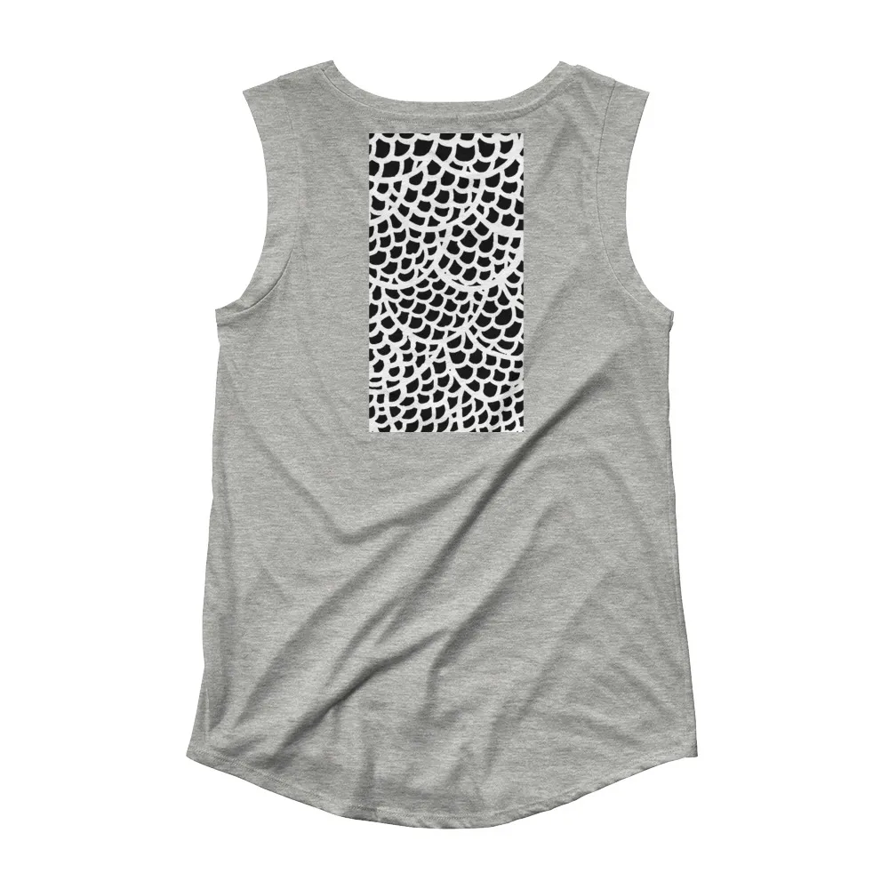 Ladies’ Cap Sleeve T-Shirt Wind Over Water