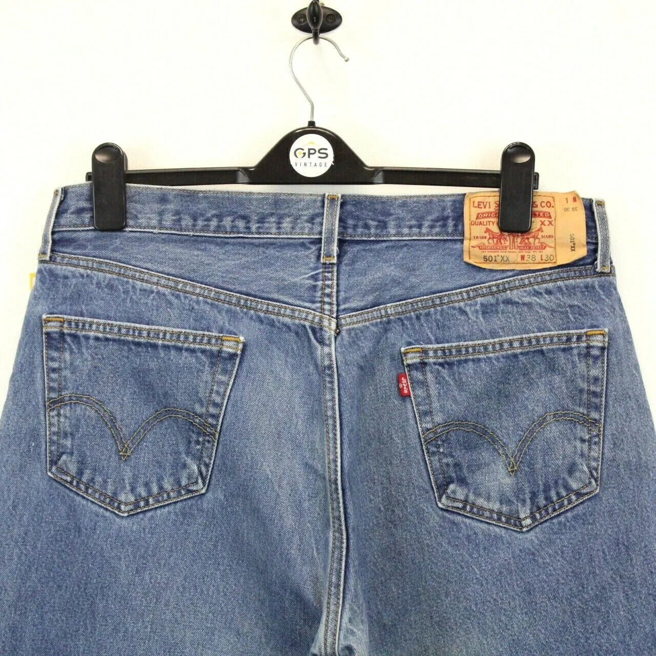 LEVIS 501 XX Jeans Mid Blue | W38 L28