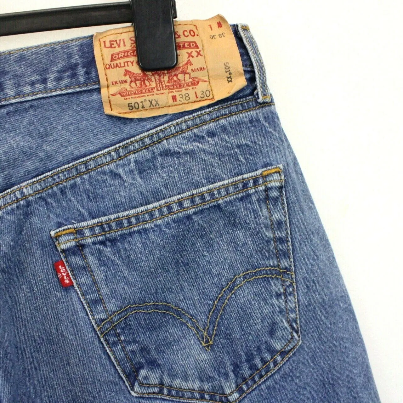 LEVIS 501 XX Jeans Mid Blue | W38 L28