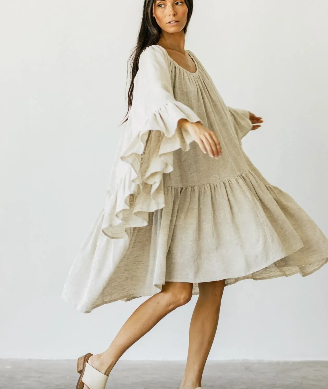 Linen Brida Gown