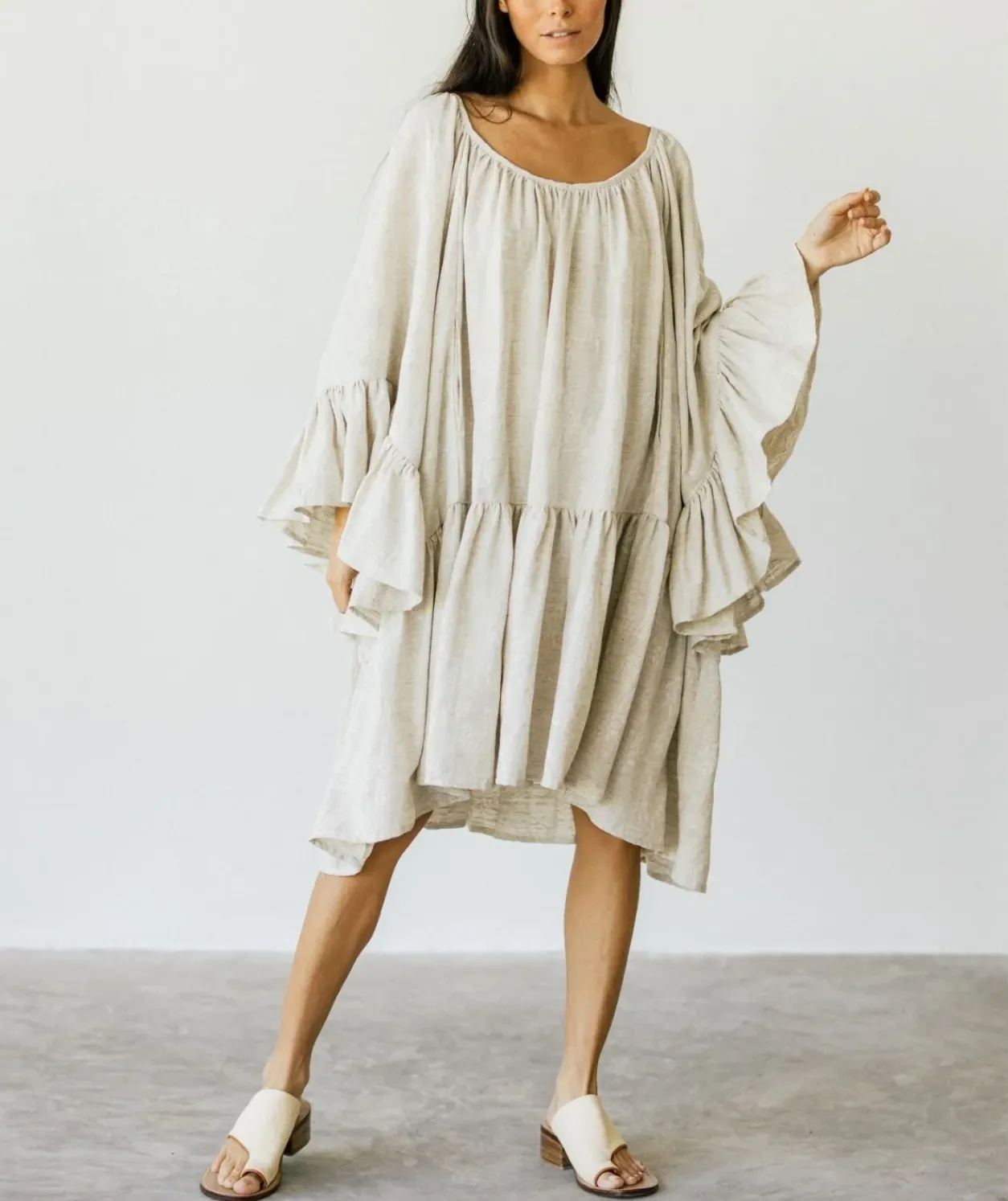 Linen Brida Gown