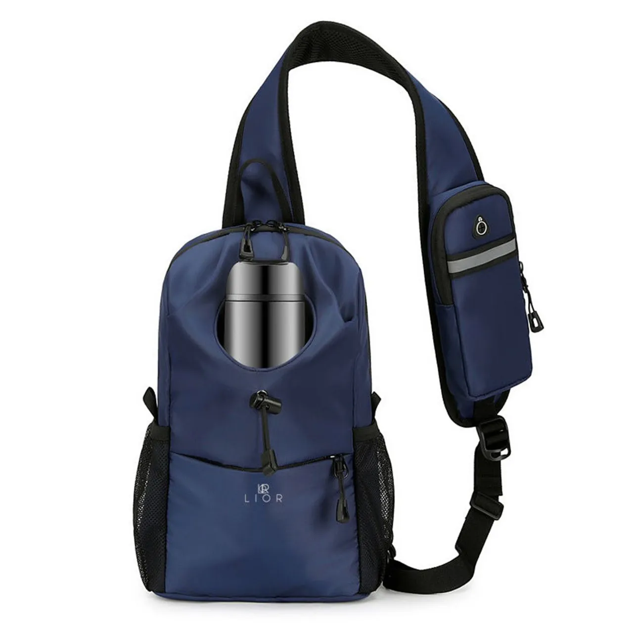 Lior™ Crossbody Sling Bag with Front Bottle Pocket