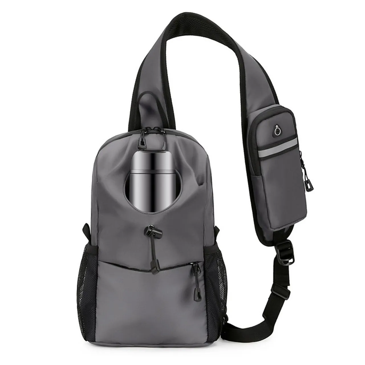 Lior™ Crossbody Sling Bag with Front Bottle Pocket