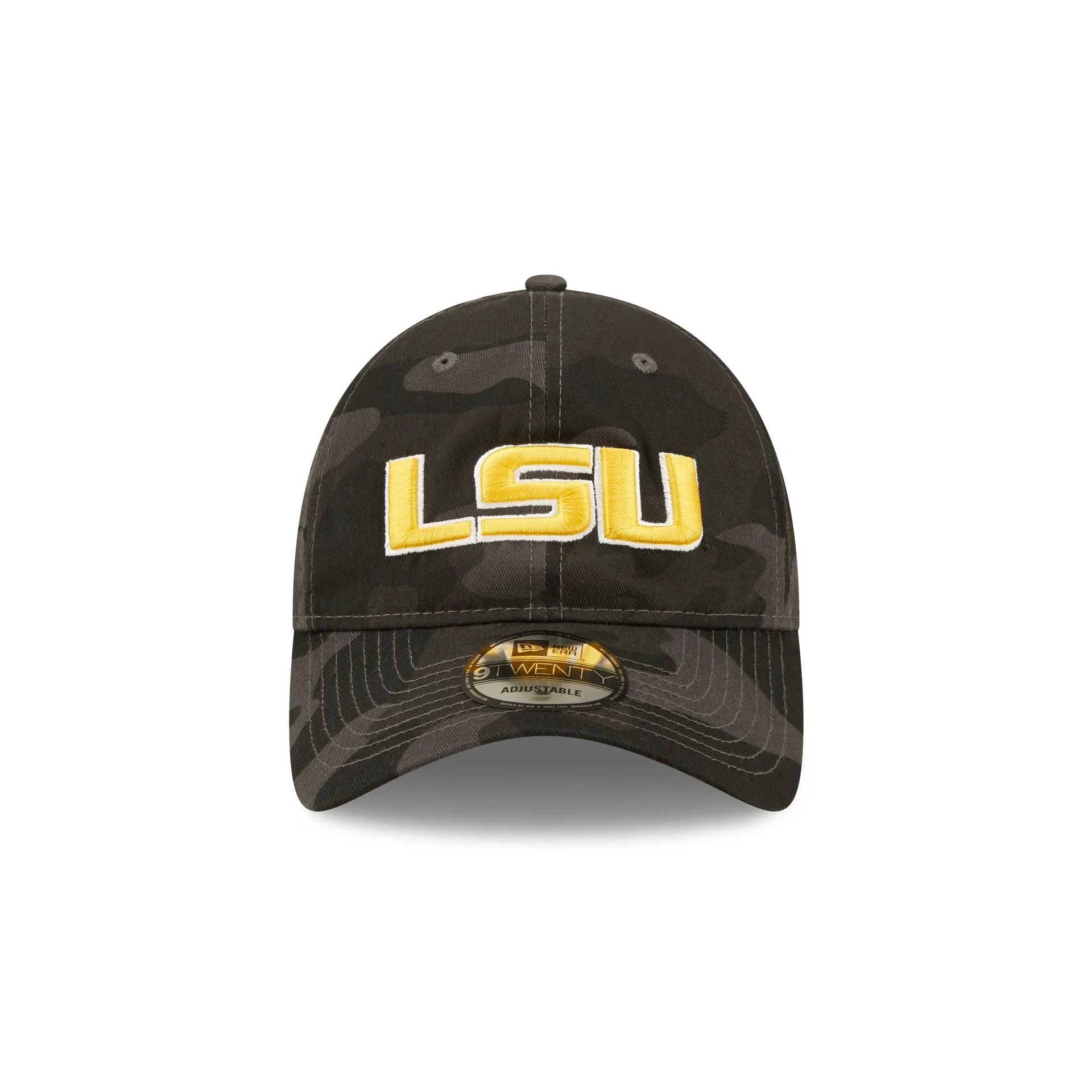 LSU Tigers Camo 9TWENTY Adjustable Hat